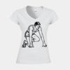 Softstyle™ women's v-neck t-shirt Thumbnail