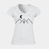 Softstyle™ women's v-neck t-shirt Thumbnail