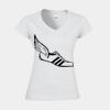 Softstyle™ women's v-neck t-shirt Thumbnail