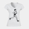 Softstyle™ women's v-neck t-shirt Thumbnail