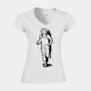 Softstyle™ women's v-neck t-shirt Thumbnail