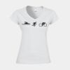 Softstyle™ women's v-neck t-shirt Thumbnail