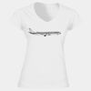 Softstyle™ women's v-neck t-shirt Thumbnail