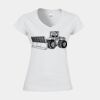 Softstyle™ women's v-neck t-shirt Thumbnail