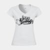 Softstyle™ women's v-neck t-shirt Thumbnail