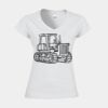 Softstyle™ women's v-neck t-shirt Thumbnail