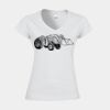 Softstyle™ women's v-neck t-shirt Thumbnail