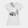 Softstyle™ women's v-neck t-shirt Thumbnail