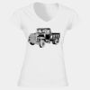 Softstyle™ women's v-neck t-shirt Thumbnail