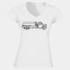 Softstyle™ women's v-neck t-shirt Thumbnail