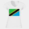 Softstyle™ women's v-neck t-shirt Thumbnail