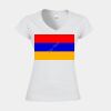 Softstyle™ women's v-neck t-shirt Thumbnail