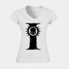 Softstyle™ women's v-neck t-shirt Thumbnail