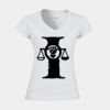 Softstyle™ women's v-neck t-shirt Thumbnail