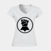 Softstyle™ women's v-neck t-shirt Thumbnail