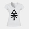 Softstyle™ women's v-neck t-shirt Thumbnail