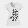 Softstyle™ women's v-neck t-shirt Thumbnail