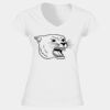 Softstyle™ women's v-neck t-shirt Thumbnail