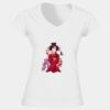 Softstyle™ women's v-neck t-shirt Thumbnail