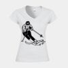 Softstyle™ women's v-neck t-shirt Thumbnail