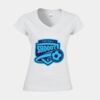 Softstyle™ women's v-neck t-shirt Thumbnail