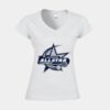 Softstyle™ women's v-neck t-shirt Thumbnail