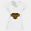 Softstyle™ women's v-neck t-shirt Thumbnail