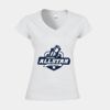 Softstyle™ women's v-neck t-shirt Thumbnail