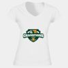 Softstyle™ women's v-neck t-shirt Thumbnail