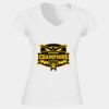 Softstyle™ women's v-neck t-shirt Thumbnail