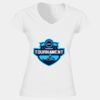 Softstyle™ women's v-neck t-shirt Thumbnail