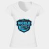 Softstyle™ women's v-neck t-shirt Thumbnail