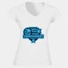 Softstyle™ women's v-neck t-shirt Thumbnail