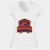 Softstyle™ women's v-neck t-shirt Thumbnail