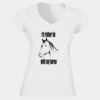 Softstyle™ women's v-neck t-shirt Thumbnail