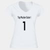 Softstyle™ women's v-neck t-shirt Thumbnail