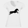 Softstyle™ women's v-neck t-shirt Thumbnail