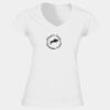 Softstyle™ women's v-neck t-shirt Thumbnail