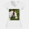 Softstyle™ women's v-neck t-shirt Thumbnail