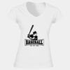 Softstyle™ women's v-neck t-shirt Thumbnail