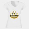 Softstyle™ women's v-neck t-shirt Thumbnail