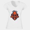 Softstyle™ women's v-neck t-shirt Thumbnail