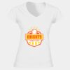 Softstyle™ women's v-neck t-shirt Thumbnail