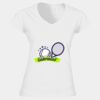 Softstyle™ women's v-neck t-shirt Thumbnail