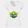 Softstyle™ women's v-neck t-shirt Thumbnail