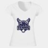 Softstyle™ women's v-neck t-shirt Thumbnail