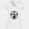 Softstyle™ women's v-neck t-shirt Thumbnail