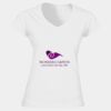 Softstyle™ women's v-neck t-shirt Thumbnail