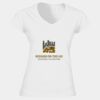 Softstyle™ women's v-neck t-shirt Thumbnail