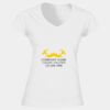 Softstyle™ women's v-neck t-shirt Thumbnail